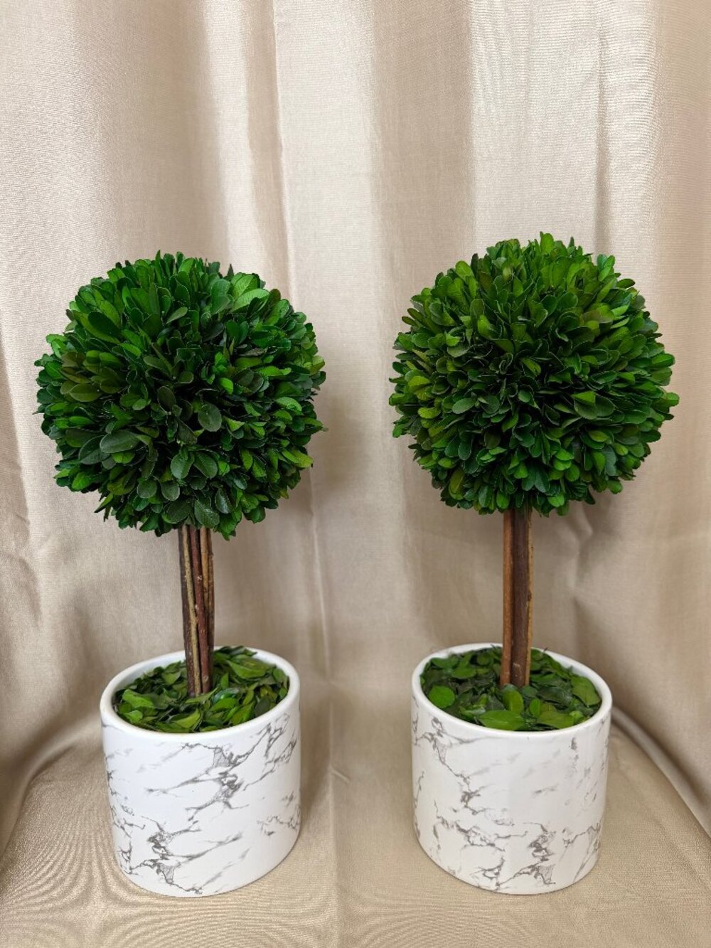 Artificial Boxwood Potted Plants